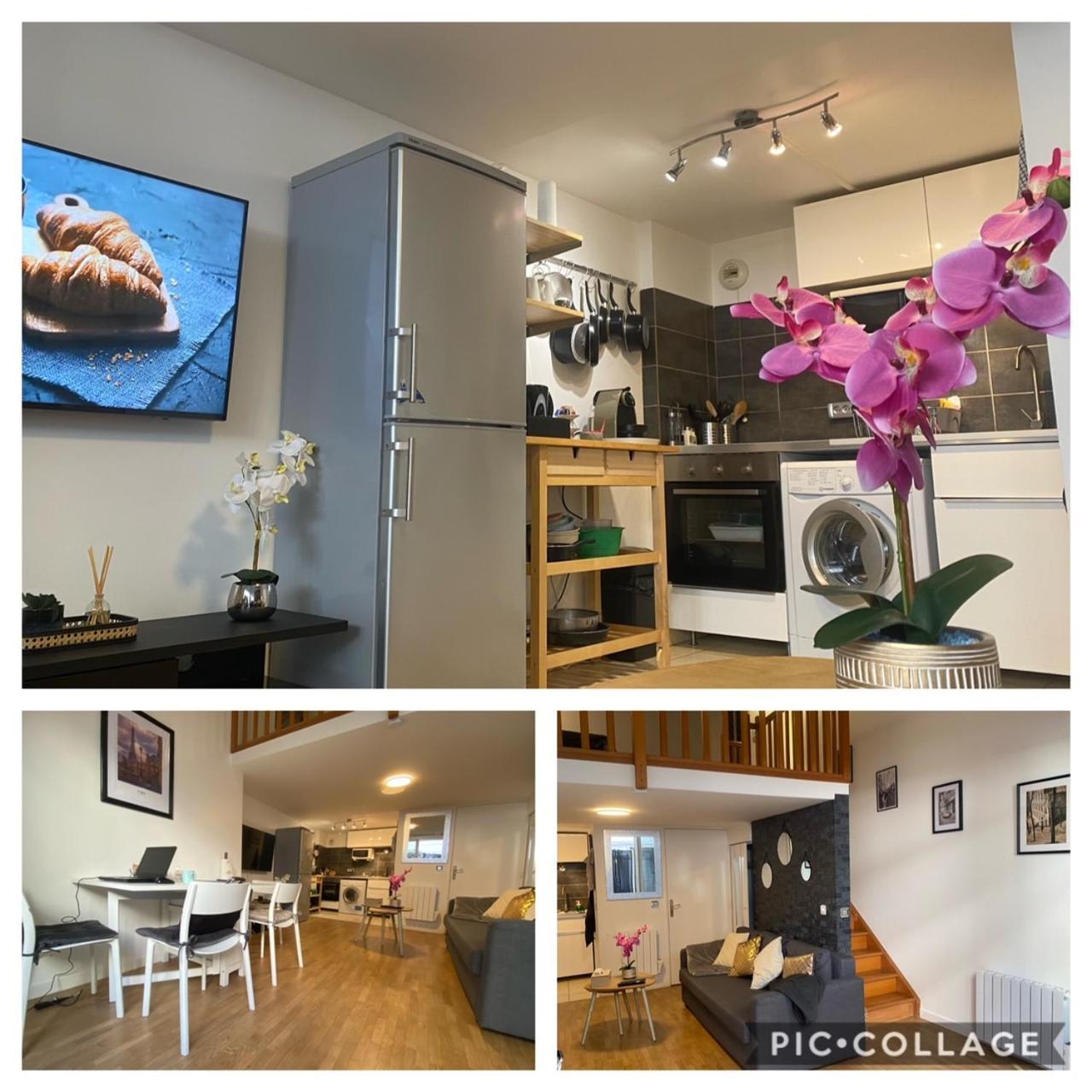 Magnifique Duplex 45 M2 Aux Portes De Paris Metro Barbara A 30Mn Expo Porte De Versailles موروج المظهر الخارجي الصورة